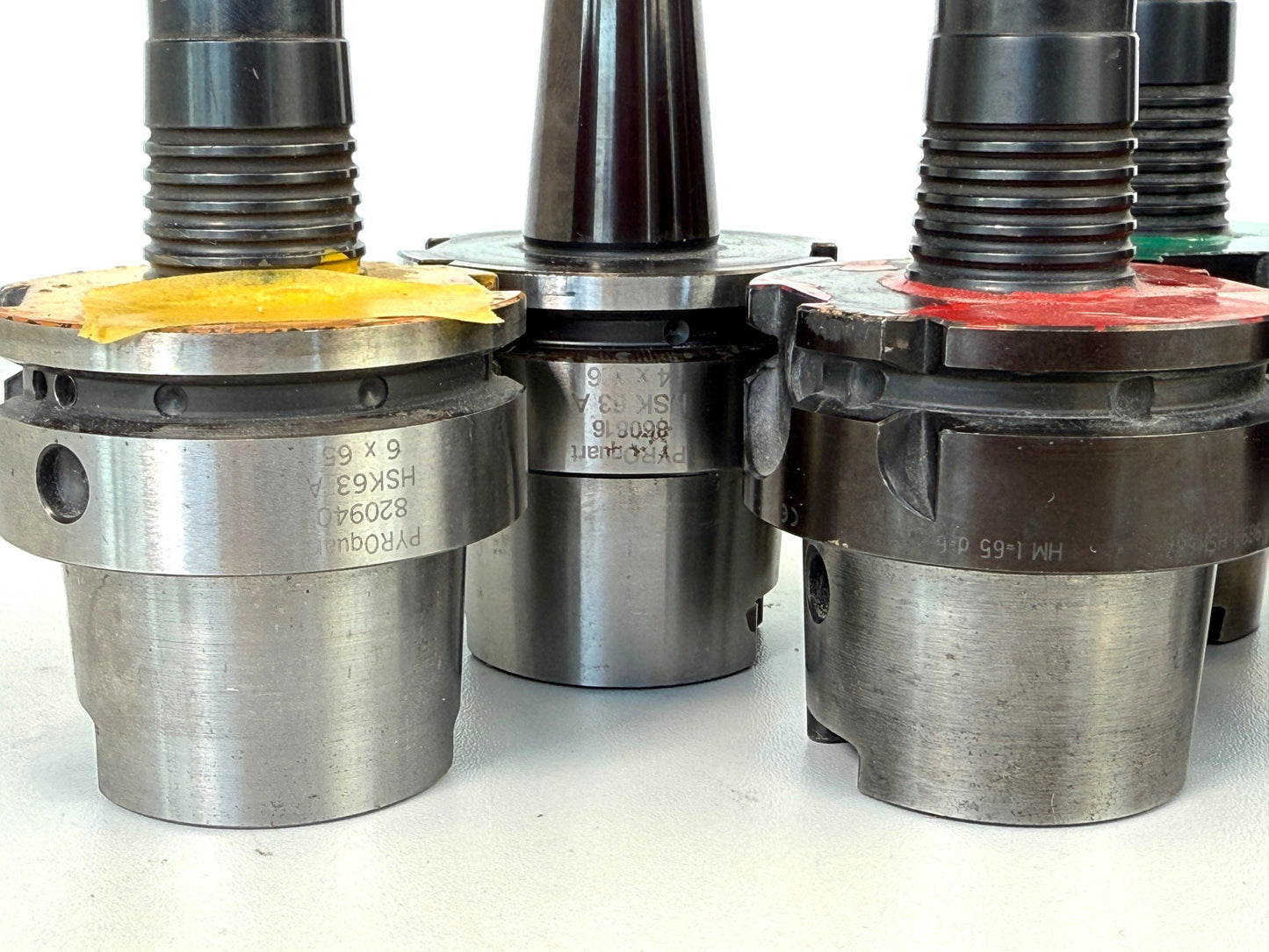 Marquart / PYROquart Schrumpfaufnahmen HSK 63A Konvolut 9 Stück #60546