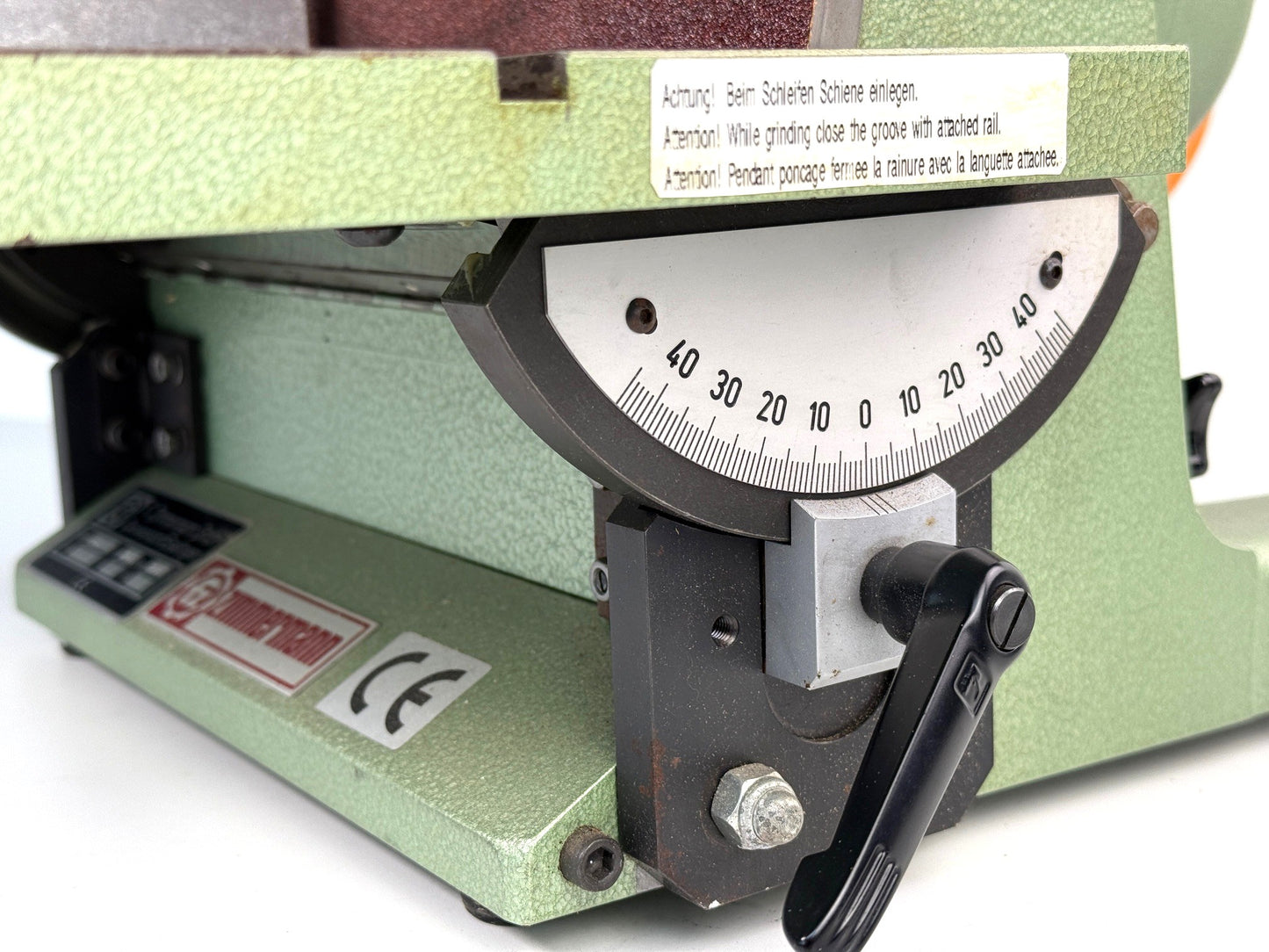 Zimmermann SZP Piccolo, Tellerschleifmaschine 220V, gebraucht
