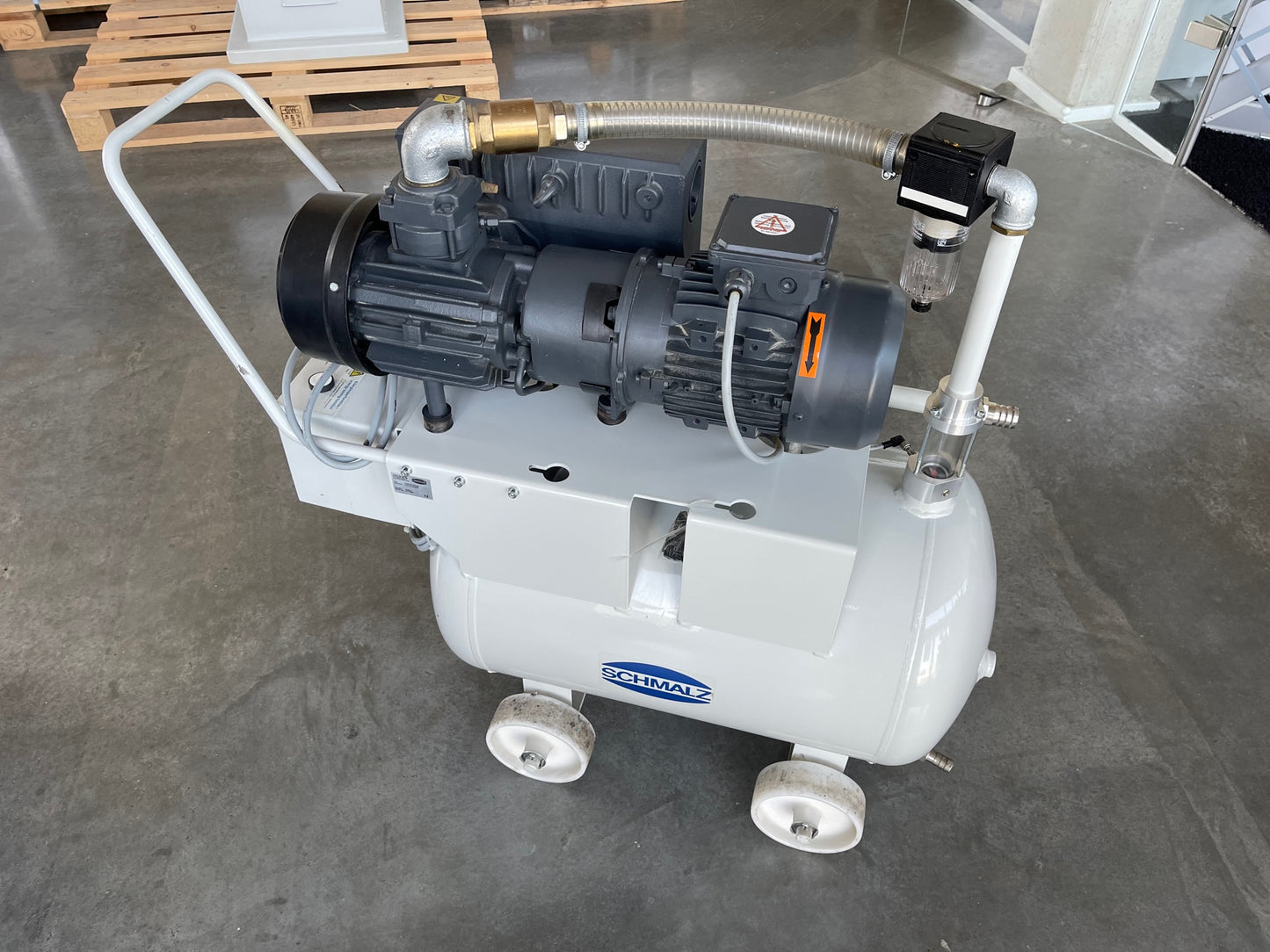 Vakuumpumpe mobil, Schmalz, VAGG 40 AC3 80, neuwertig