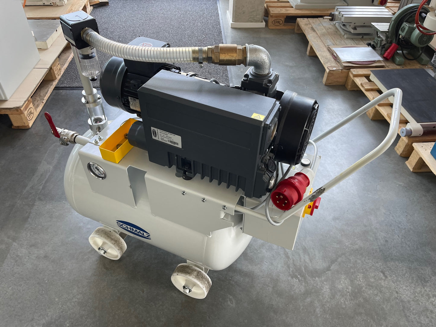 Vakuumpumpe mobil, Schmalz, VAGG 40 AC3 80, neuwertig