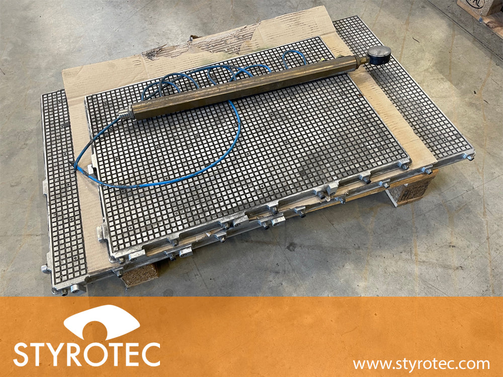 Vakuum Spannplatten gebraucht / vacuum clamping plate, used