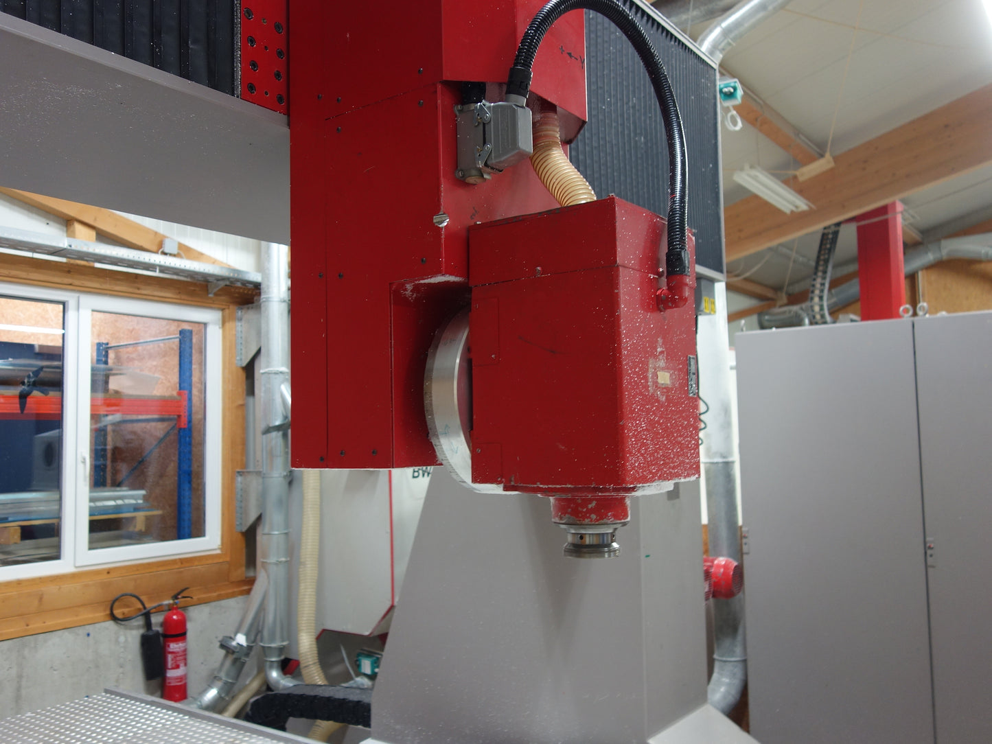 Styropor Hohlfrässpindeln Flansch 78/8mm überholt, Bornemann