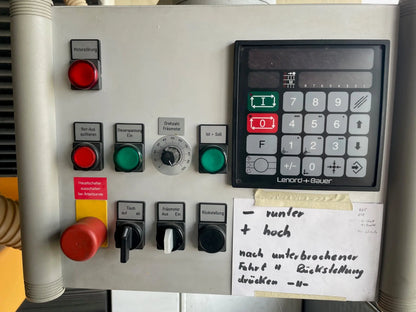 Styropor Oberfräsmaschine Bornemann BW 900 gebraucht