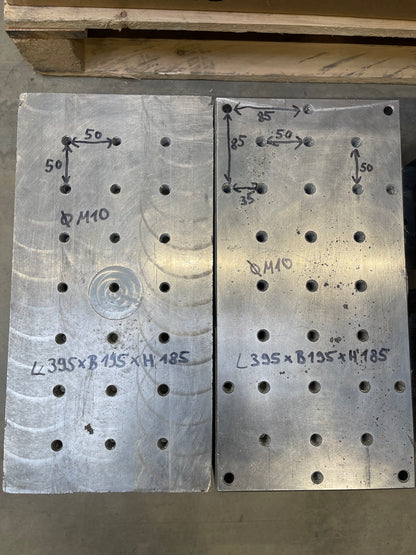 Aufspannwürfel Aluminium verschiedene zusammenpassende Größen