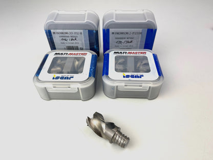 ISCAR Fräsköpfe DM 20, Multi Master Gewinde T12, Aluminiumbearbeitung