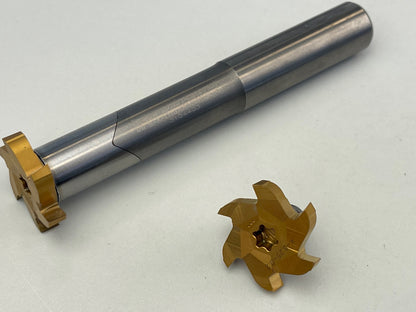 ISCAR Nuten Fräskopf Ø 27,7 mm, T10 Gewinde, pro Paar, gebraucht