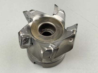 Eckfräser 90° für Aluminiumbearbeitung Ø 63mm, 5-Schneiden, Tungaloy TPV16, gebraucht