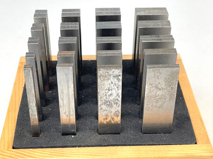 Parallel Unterlagensatz AMF Größe 100, 20 Paare, gebraucht