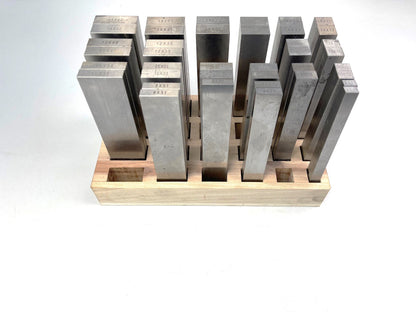 Parallel Unterlagensatz gebraucht, 150 mm, 19 Paare