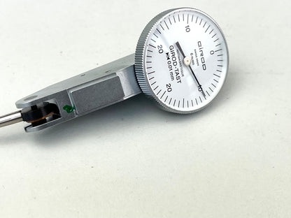 Fühlhebel Messgerät Girod, Tastarm 36,5mm, Gehäuse 29 mm, gebraucht