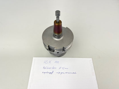 Kalibrierdorn für z.B.  Blum Laser Werkzeugvermessung, HSK 100, gebraucht