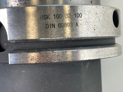 HSK 100A Tieflochbohrer Ø 26 mm, Wendeschneidplatten, Bohrtiefe ca. 300 mm