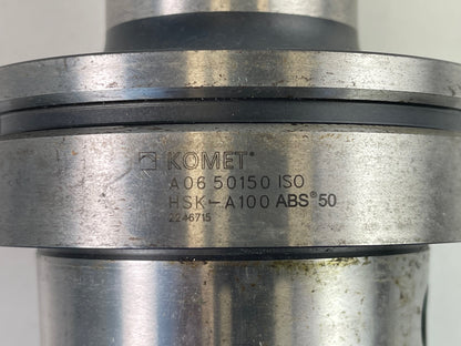HSK 100A Komet Wendeschneidplatten Tieflochbohrer Ø 33 - 39 mm, Bohrtiefe ca. 215 mm, verstellbar, Modular