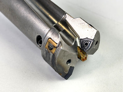 HSK 100A Komet Wendeschneidplatten Tieflochbohrer Ø 33 - 39 mm, Bohrtiefe ca. 215 mm, verstellbar, Modular