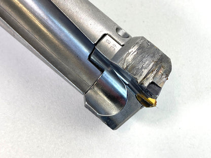 HSK 100A Komet Wendeschneidplatten Tieflochbohrer Ø 33 - 39 mm, Bohrtiefe ca. 215 mm, verstellbar, Modular