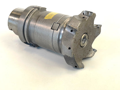 HSK 100A Planfräser Aufsteckfräser Ø 125mm,  6-Schneiden, gebraucht