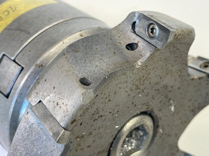 HSK 100A Planfräser Aufsteckfräser Ø 125mm,  6-Schneiden, gebraucht