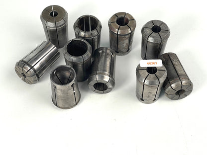 Spannzangen OZ 25, 4 - 25 mm, gebraucht, verschiedene Durchmesser #60263