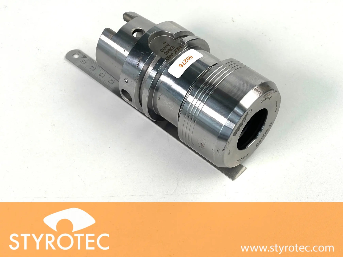 WNT Fahrion Spannzangenfutter CENTRO-P,ERP40 HSK 63A, L 80mm gebraucht #60278