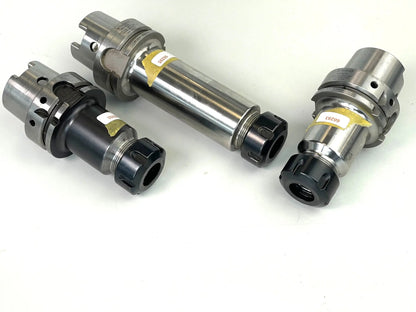 Spannzangenfutter ER 25 HSK 63A, L 75 L 100 und L 160, gebraucht, Garant u Haimer
