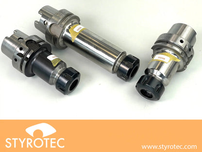 Spannzangenfutter ER 25 HSK 63A, L 75 L 100 und L 160, gebraucht, Garant u Haimer