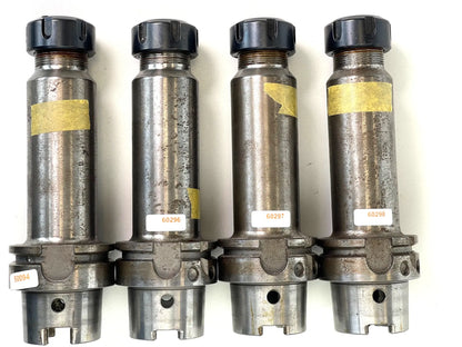 Spannzangenfutter ER 25 HSK 63A, L 75 L 100 und L 160, gebraucht, Garant u Haimer