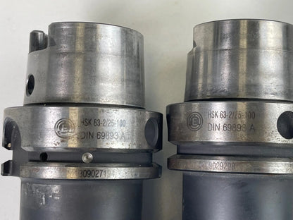 Spannzangenfutter OZ 25 L100 HSK 63A gebraucht Eroglu