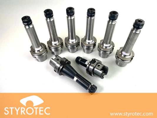 Spannzangenfutter ER 16 HSK 63A, L 100 und L 160, gebraucht Garant
