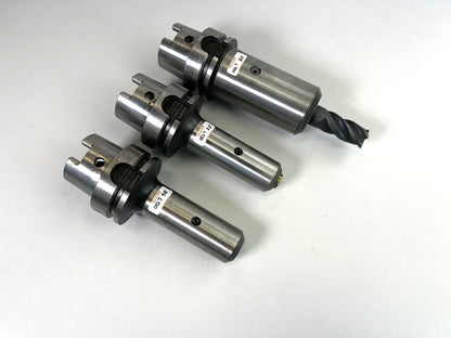 Hochgenauigkeits Spann Futter Haimer HG L 120 HSK 63A gebraucht Ø 6, 8, 19 mm