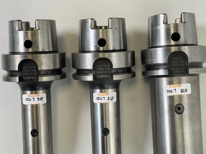 Hochgenauigkeits Spann Futter Haimer HG L 120 HSK 63A gebraucht Ø 6, 8, 19 mm