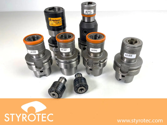 Gewinde schneiden Schnellwechsel Futter M3-12, HSK 63A, Garant 334652