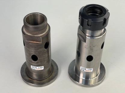 Spannzangenaufnahme Adapter Flansch 78/8, Spannzangen  ER 32, gebraucht 60414