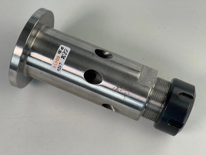 Spannzangenaufnahme Adapter Flansch 78/8, Spannzangen  ER 32, gebraucht 60414