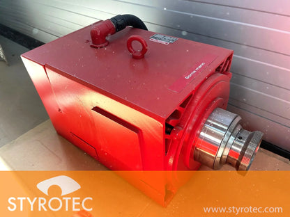 Styropor Hohl Frässpindel Bornemann P 160 überholt für CNC Maschinen BW