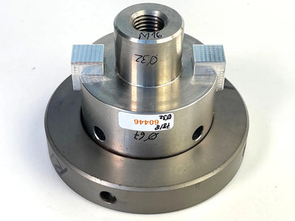 Aufsteckdorn Adapter Flansch 78/8 mm Dorn Ø 32 mm gebraucht 60446