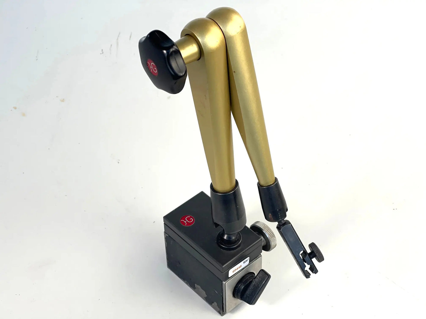 Magnet Messstativ hydraulisch, Hörger und Gassler, gebraucht, Ausladung 350 u 400mm