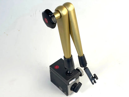 Magnet Messstativ hydraulisch, Hörger und Gassler, gebraucht, Ausladung 350 u 400mm