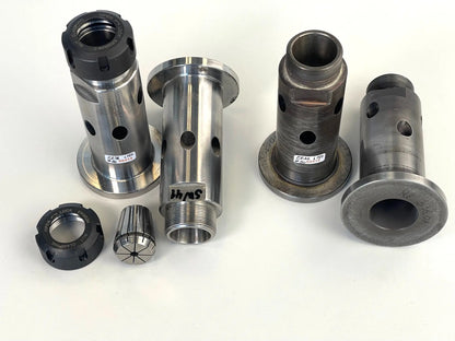 Spannzangenaufnahme Adapter Flansch 78/8, Spannzangen  ER 32, gebraucht 60414