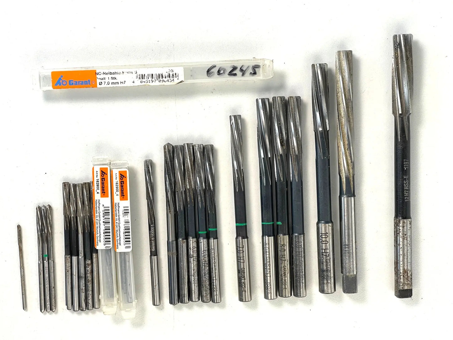 NC Reibahle H7 DM Ø 2 bis 20 mm, Garant 162900 gebraucht, # 60245