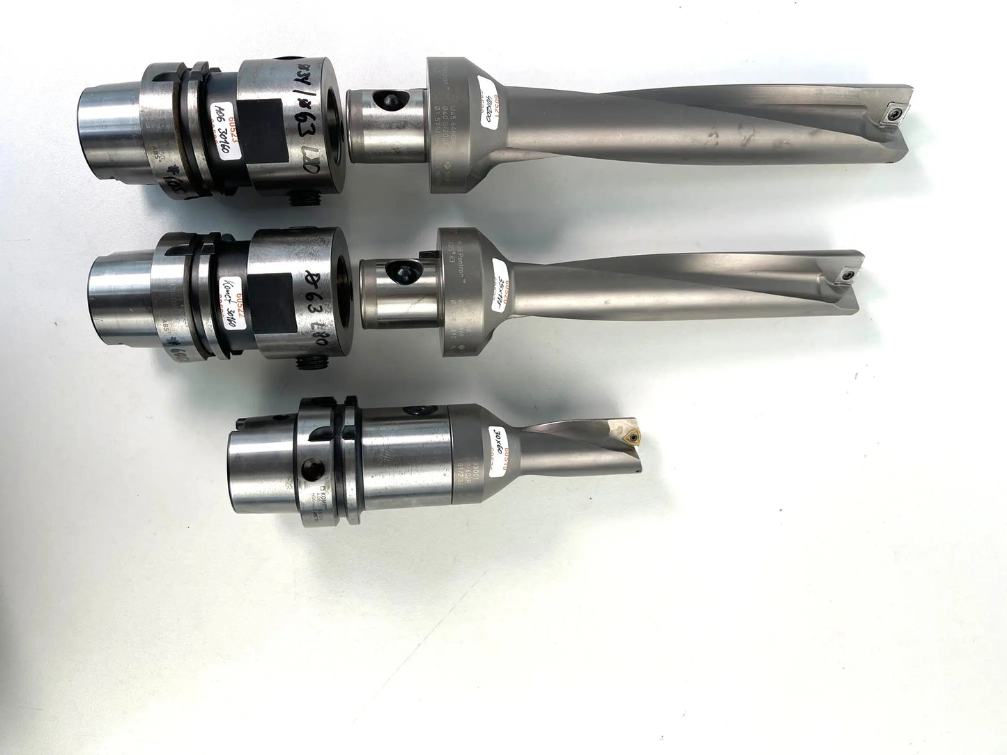 Wendeplatten Vollbohrer Komet KUB Pentron, Trigon HSK 63A Ø 30, 35, 40
