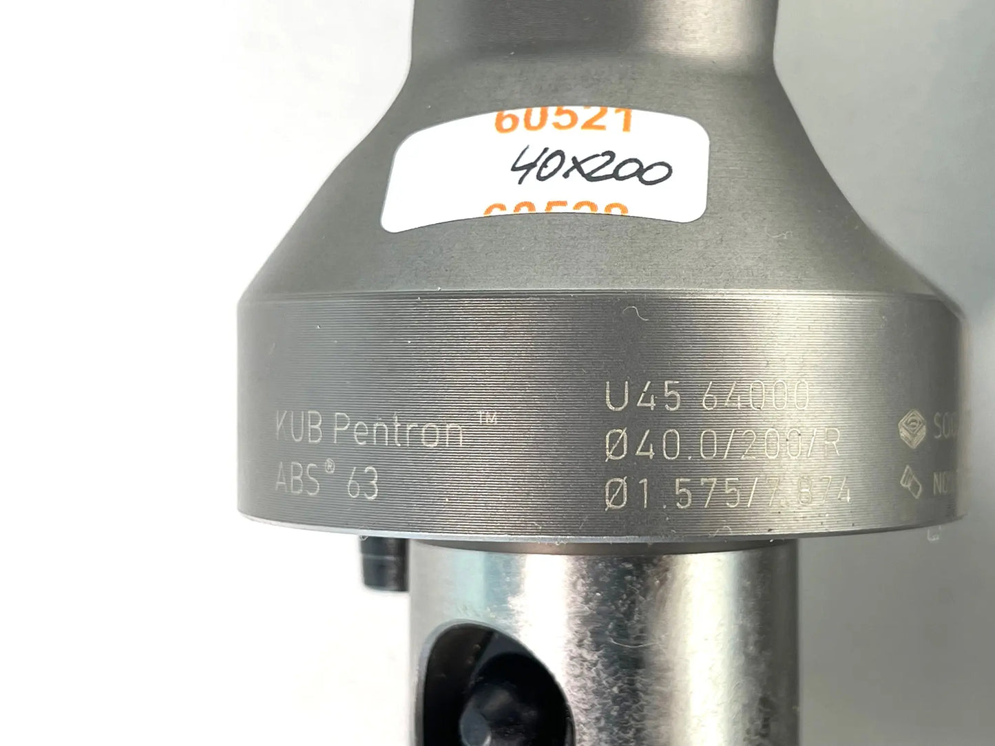 Wendeplatten Vollbohrer Komet KUB Pentron, Trigon HSK 63A Ø 30, 35, 40