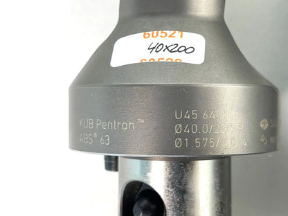Wendeplatten Vollbohrer Komet KUB Pentron, Trigon HSK 63A Ø 30, 35, 40