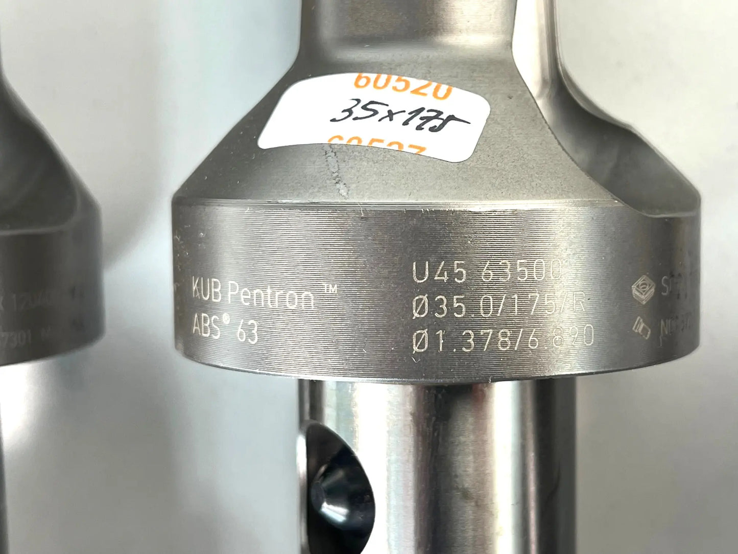 Wendeplatten Vollbohrer Komet KUB Pentron, Trigon HSK 63A Ø 30, 35, 40