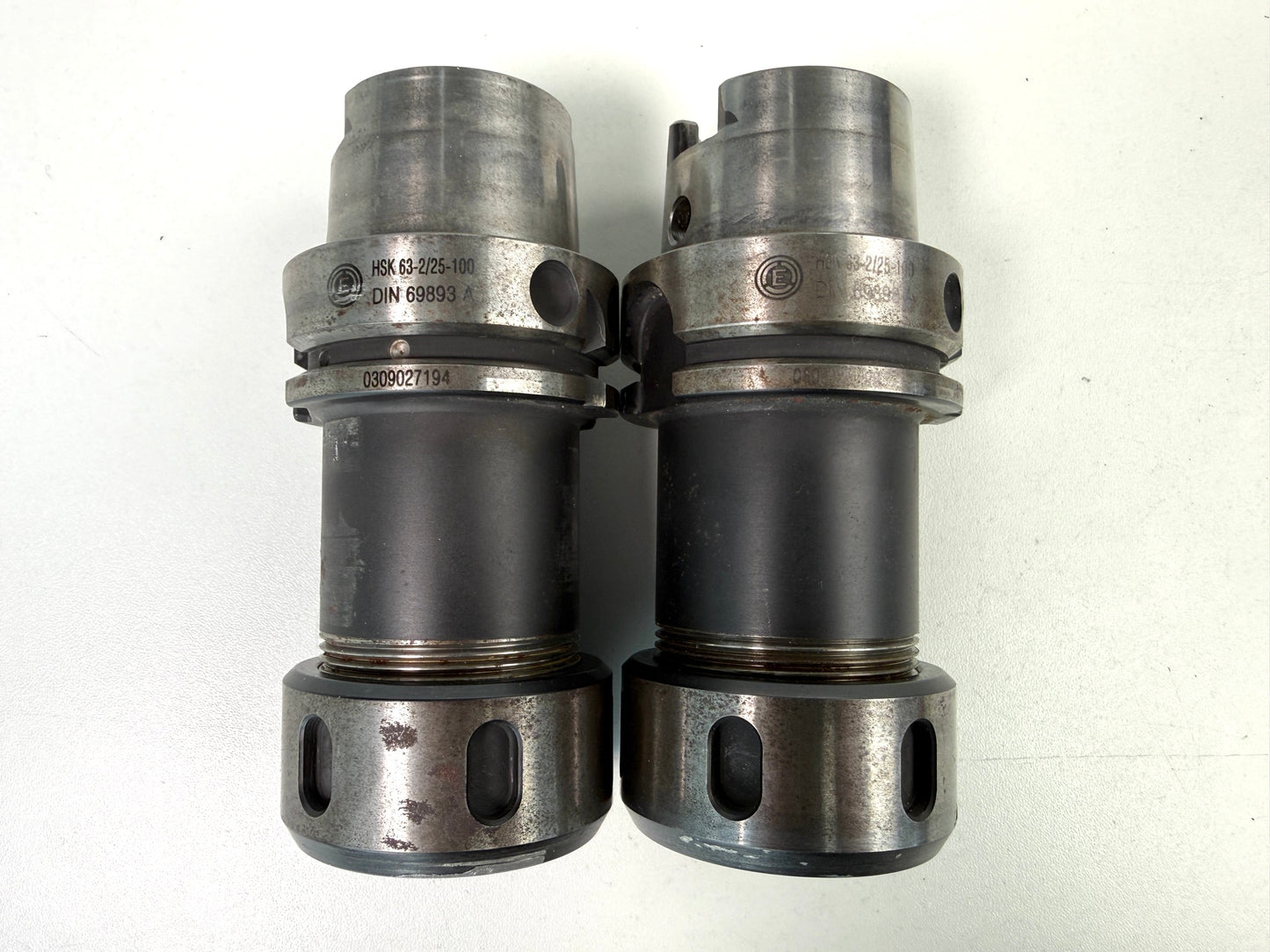 Spannzangenfutter OZ 25 L100 HSK 63A gebraucht Eroglu
