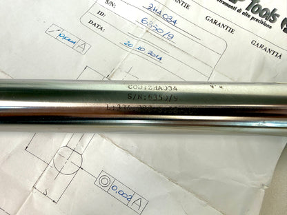 Kalibrierkugel Ø 38mm L 334 mm gebraucht, HSK 63A #80124