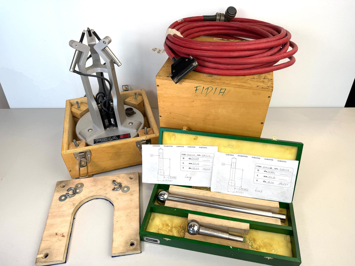 Fidia HMS Kopfvermessung System 5-Achs, head measuring system #80126