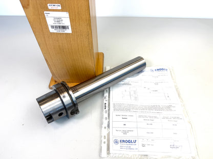 Kalibrierdorn HSK 100 L270 Ø50mm gebraucht, EROGLU mit Zertifikat # 80107