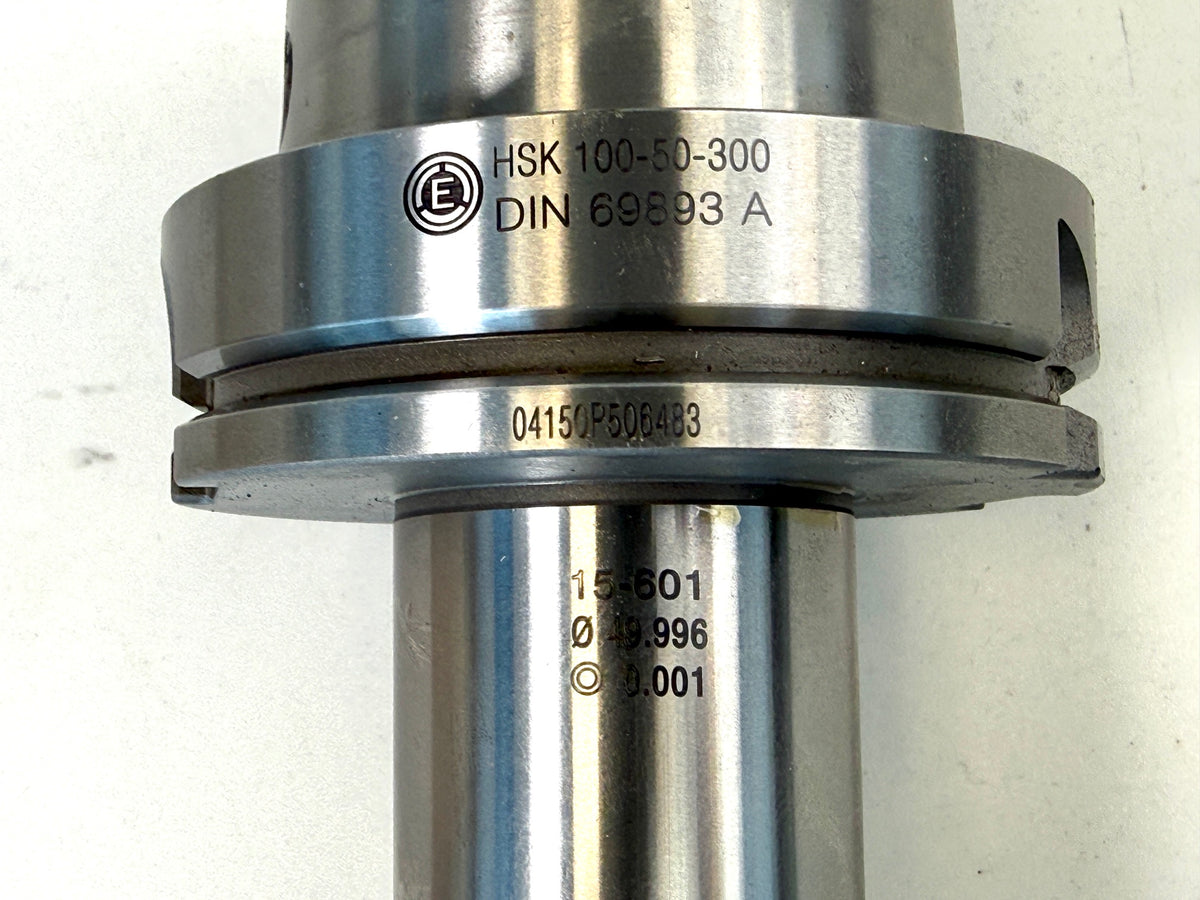 Kalibrierdorn HSK 100 L270 Ø50mm gebraucht, EROGLU mit Zertifikat # 80107