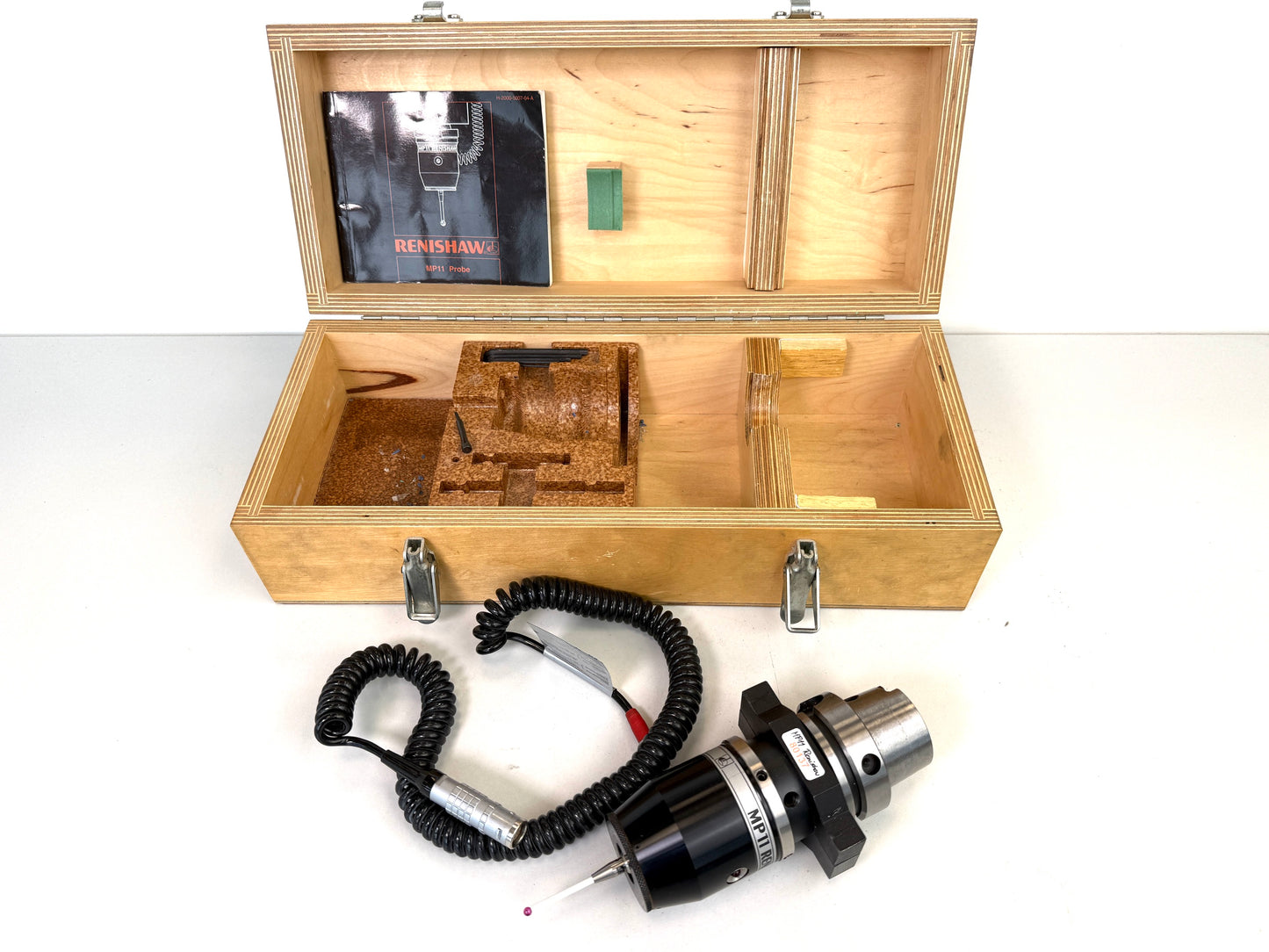 Renishaw MP11 Messtaster kabelgebunden mit HSK 63A Aufnahme #80137