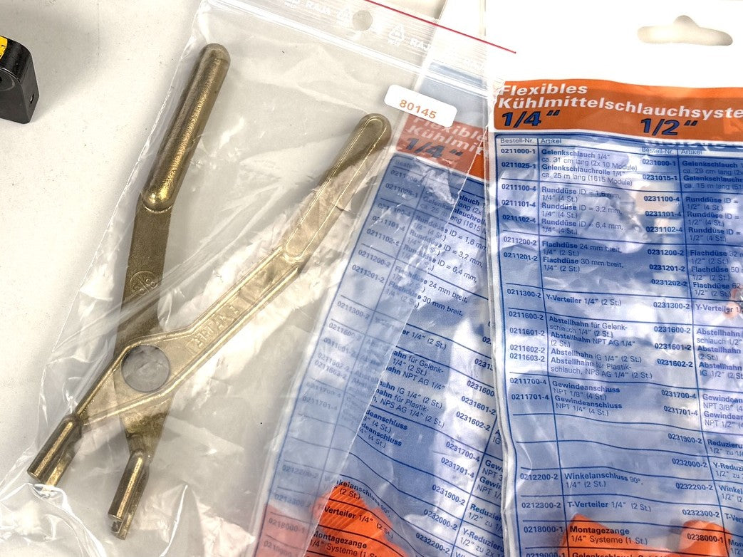 Zimmermann FZ 30 u 35, MMS und Blasluftanschlüsse am Fräskopf